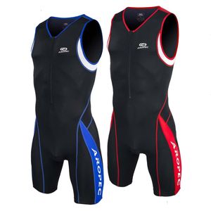 Aropec SS-3T-104M Muta Panther In Lycra Per Triathlon Uomo – Unico, UV 50, Con Tasca E Imbottitura